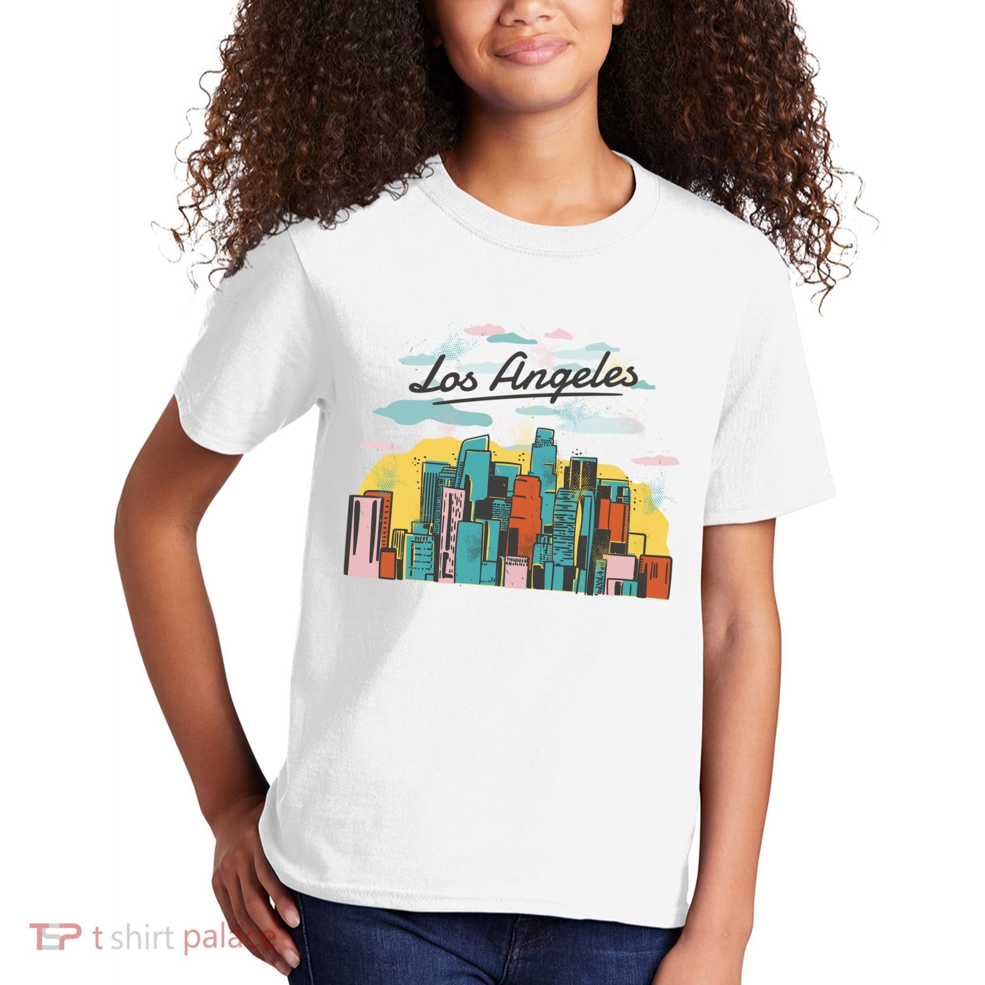 Los Angeles City View Kids T-Shirt