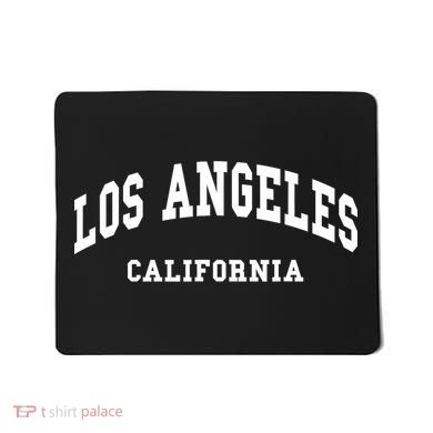 Los Angeles California LA CA Throwback Mousepad