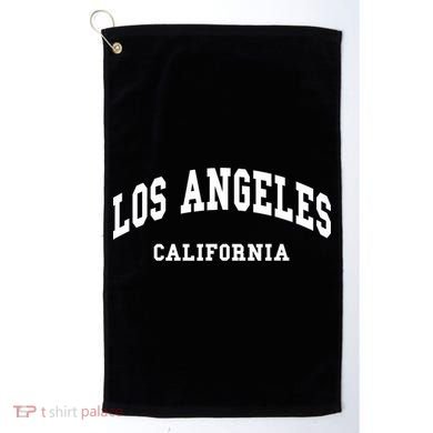 Los Angeles California LA CA Throwback Golf Towel