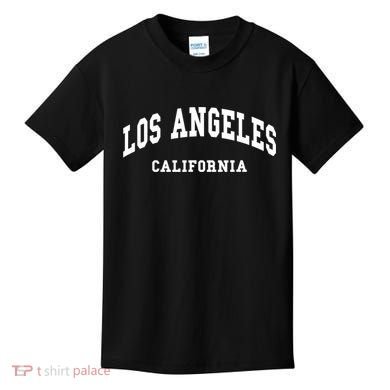 Los Angeles California LA CA Throwback Kids T-Shirt