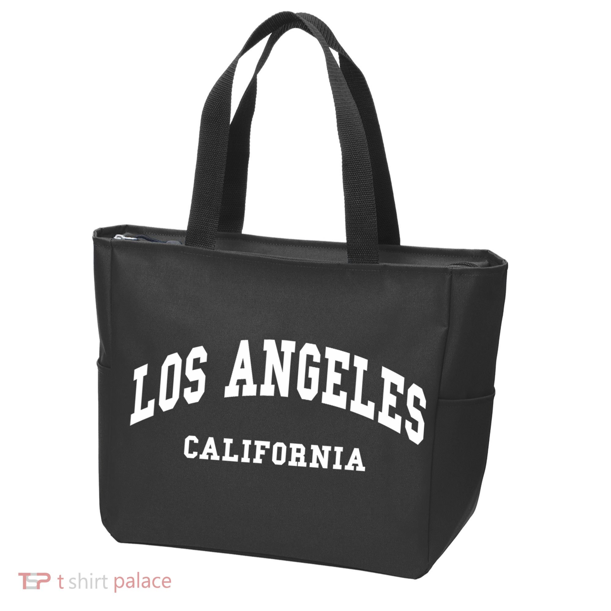 Los Angeles California LA CA Throwback Tote Bag