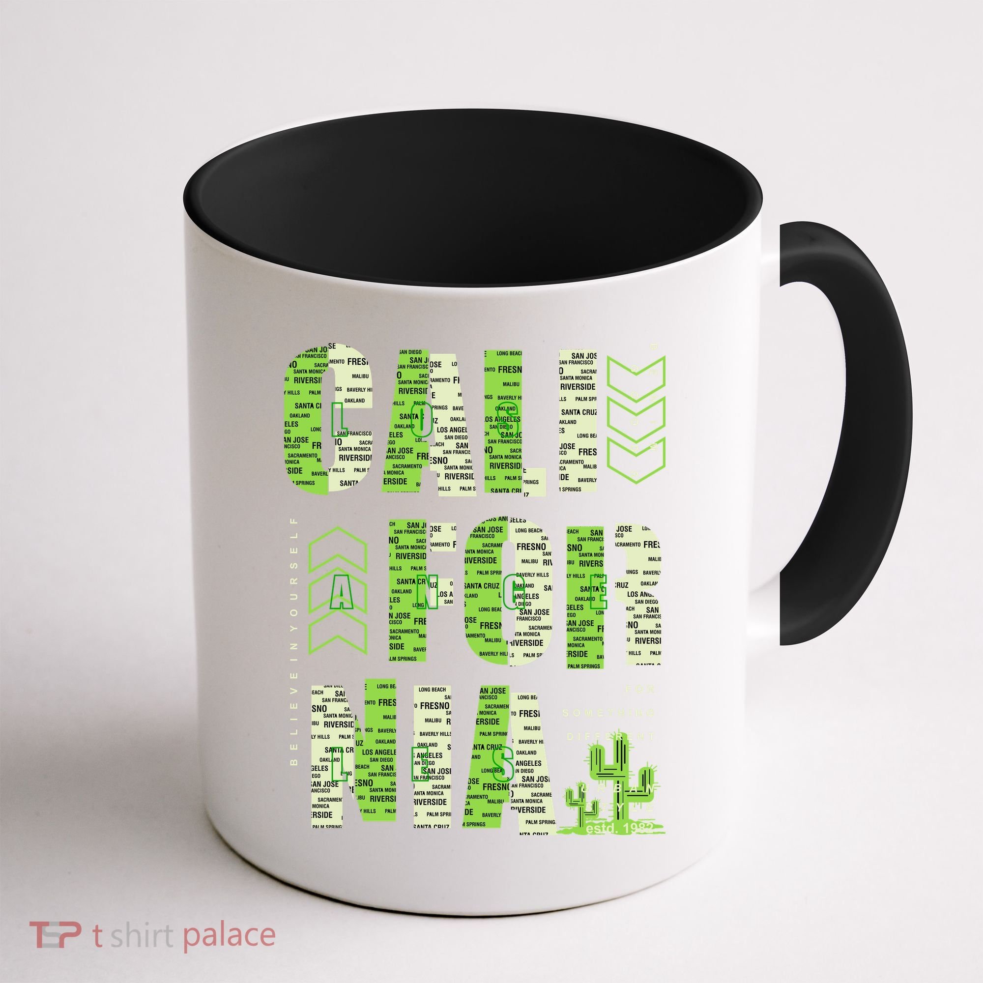 Los Angeles California Lettering Urban Coffee Mug