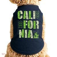 Los Angeles California Lettering Urban Doggie Tank thumb 0