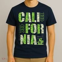 Los Angeles California Lettering Urban T-Shirt thumb 3