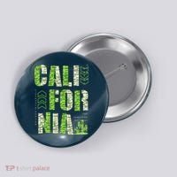Los Angeles California Lettering Urban Button thumb 0