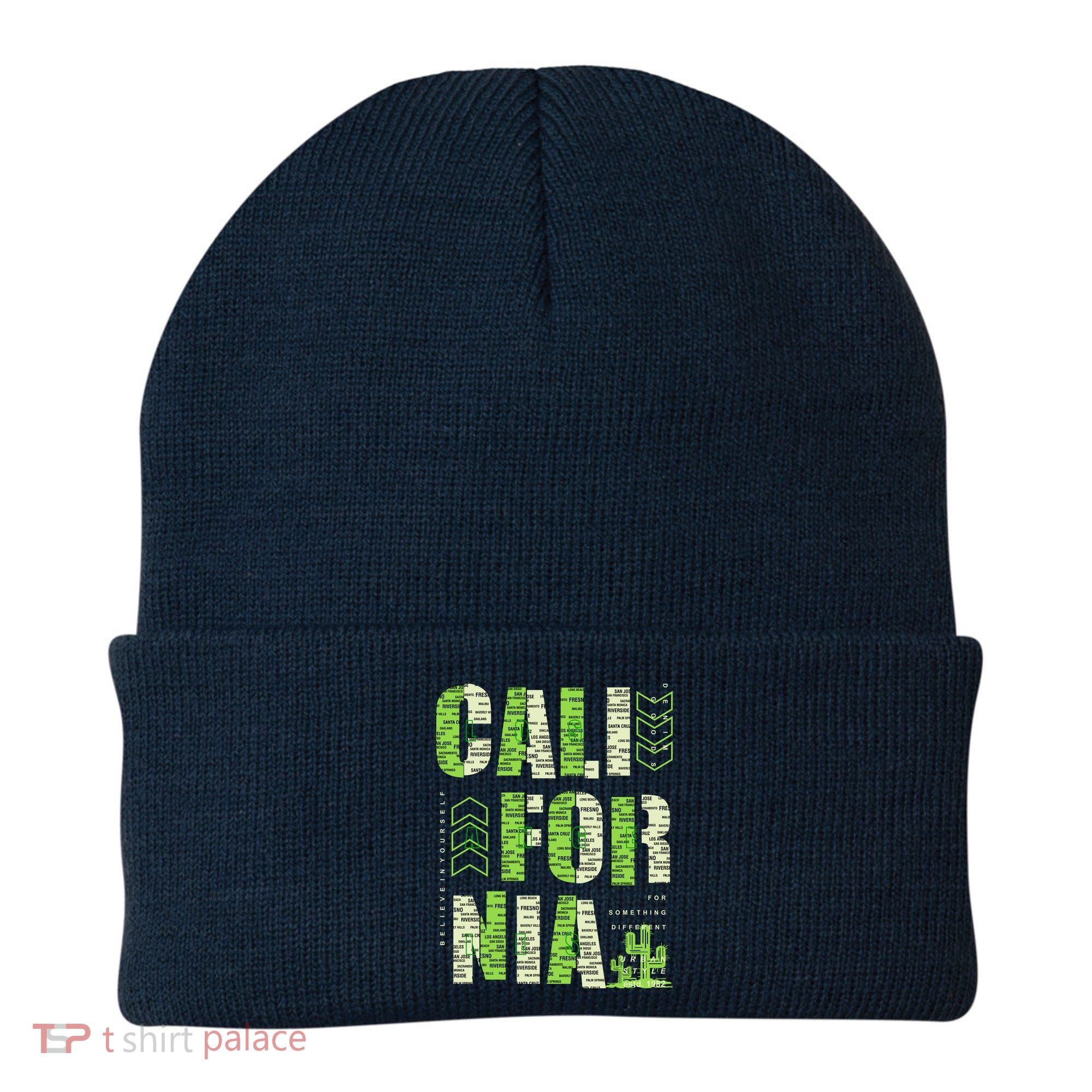 Los Angeles California Lettering Urban Beanie