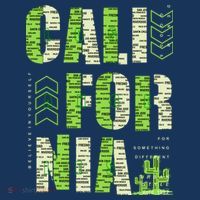 Los Angeles California Lettering Urban Coaster thumb 2