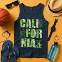 Los Angeles California Lettering Urban Tank Top thumb 4