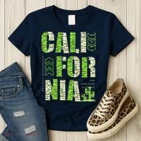 Los Angeles California Lettering Urban Women's T-Shirt thumb 3