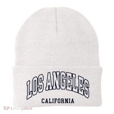 Los Angeles California Throwback Design Classic Beanie