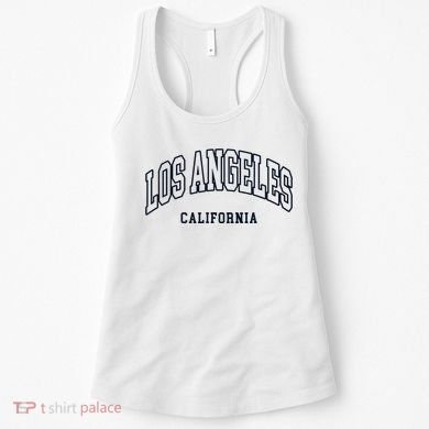 Los Angeles California Throwback Design Classic Women's Tank Top