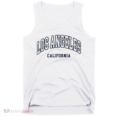 Los Angeles California Throwback Design Classic Tank Top