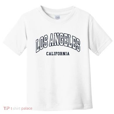 Los Angeles California Throwback Design Classic Toddler T-Shirt