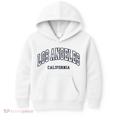 Los Angeles California Throwback Design Classic Kids Hoodie