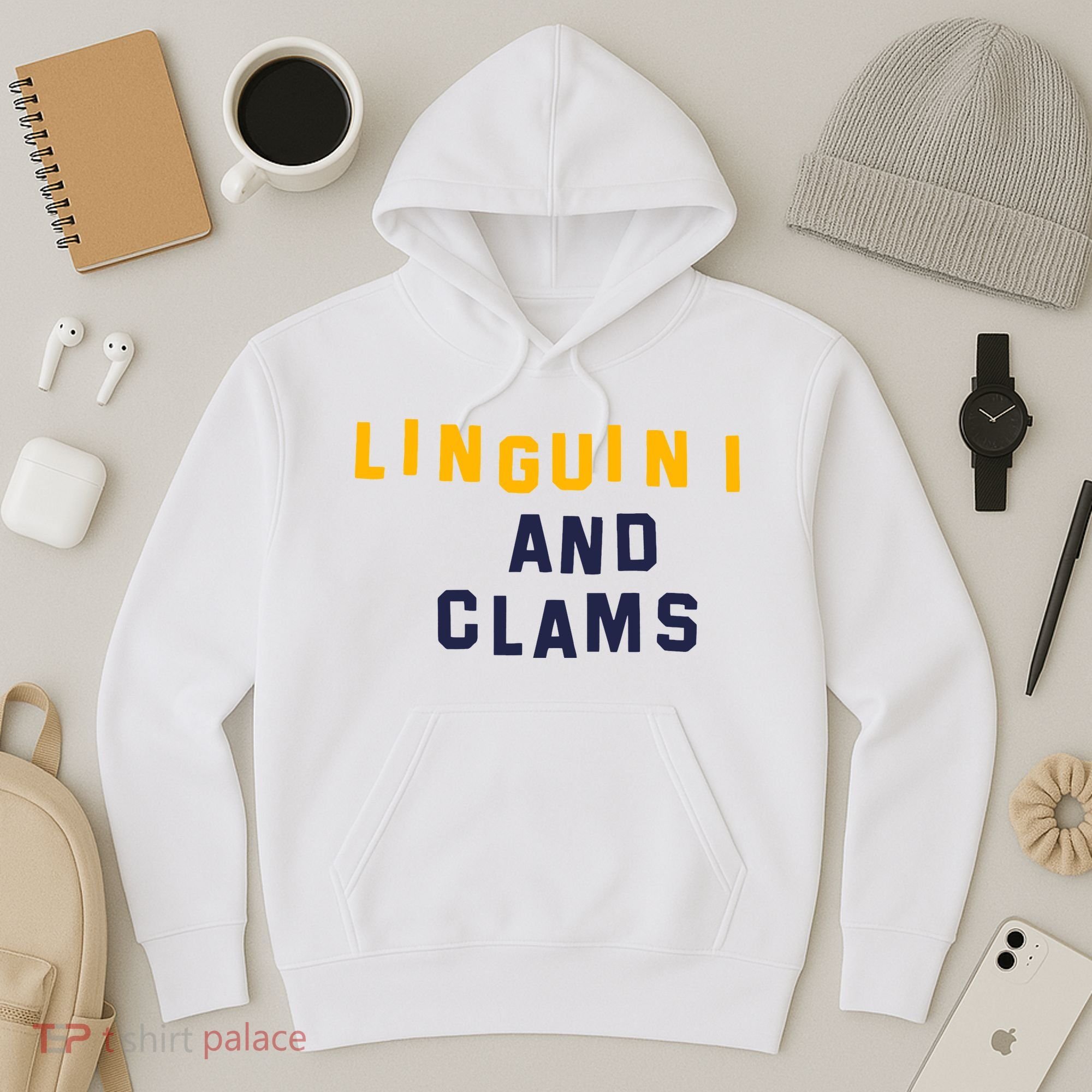 Linguini And Clams Hoodie