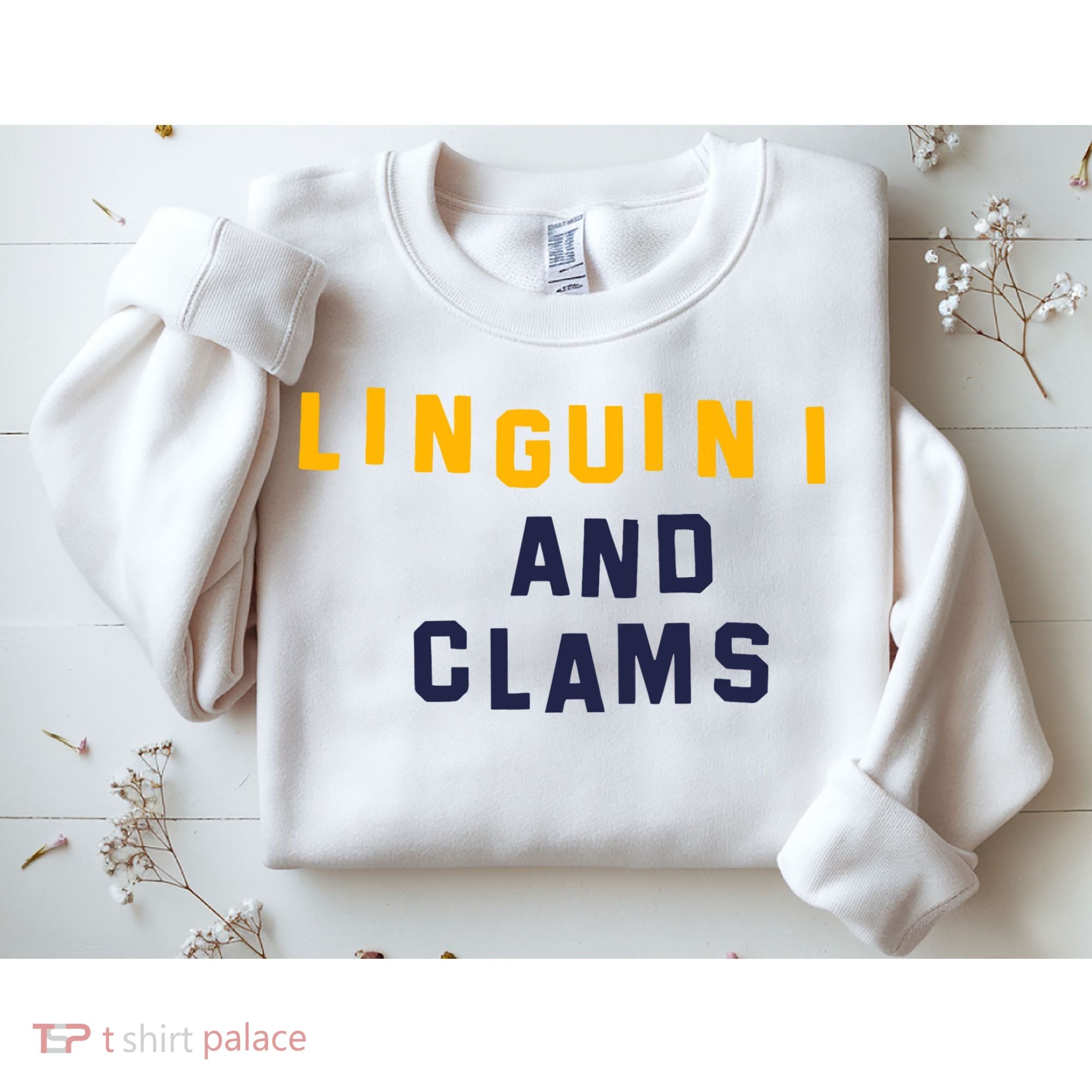 Linguini And Clams Sweatshirt