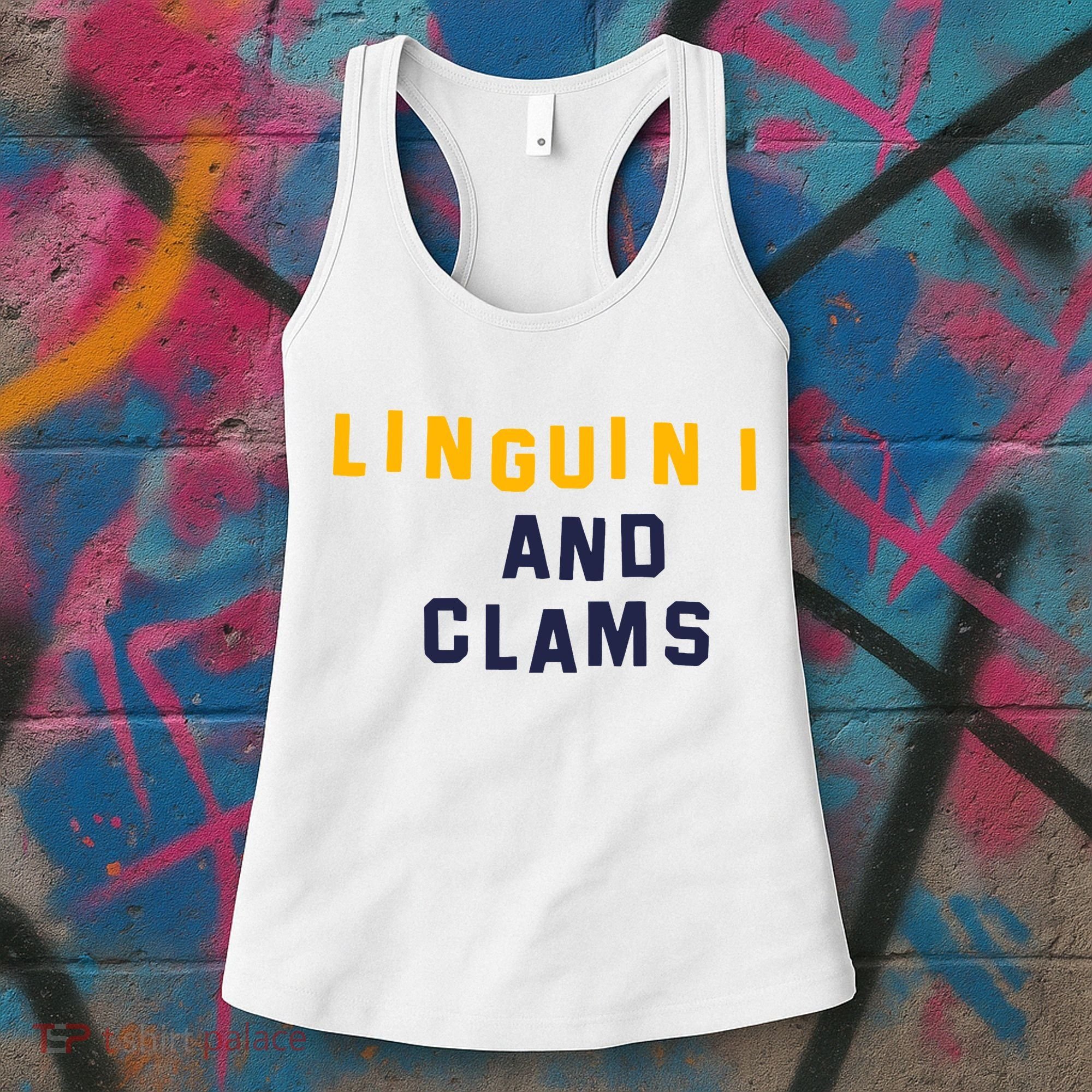 Linguini And Clams Women's Tank Top