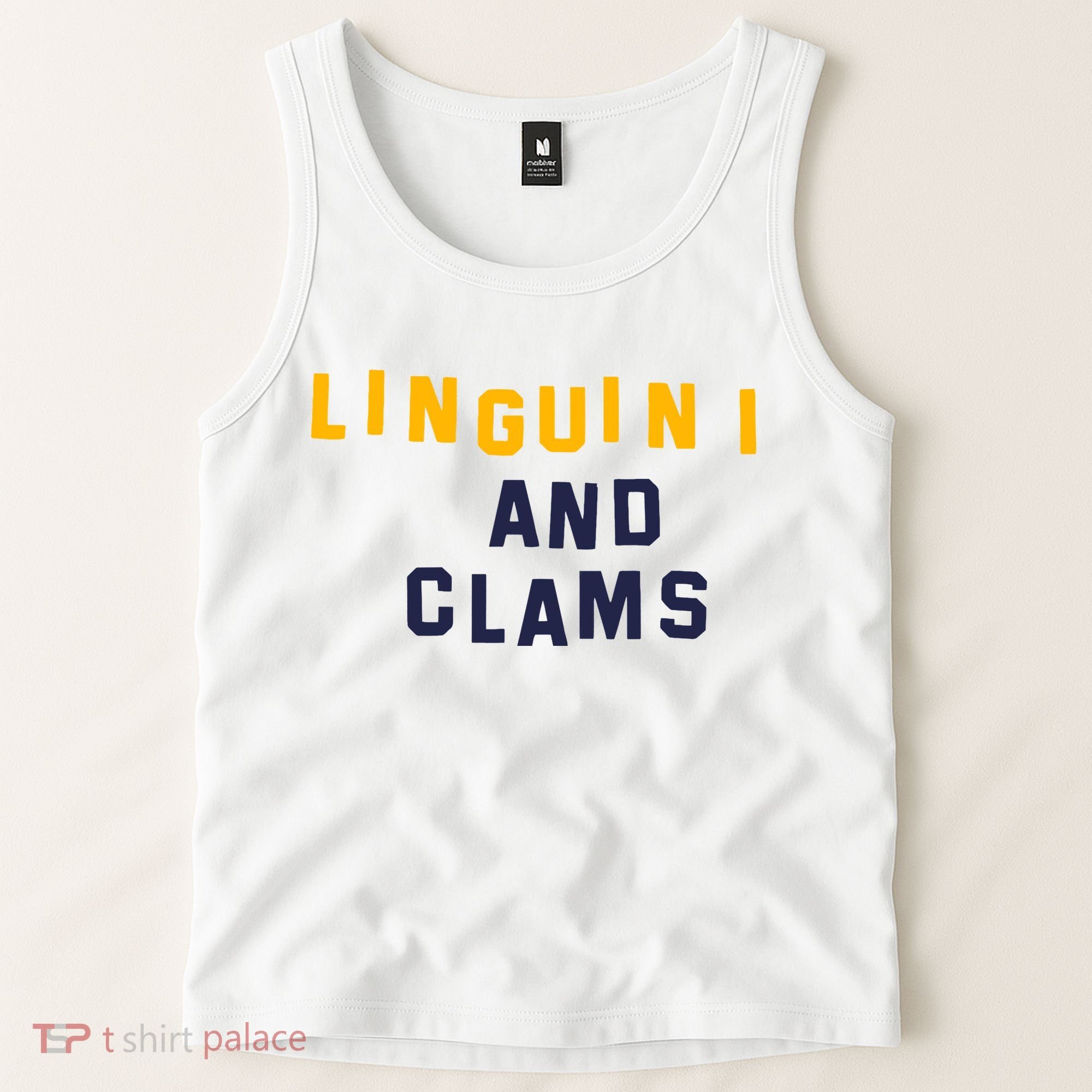 Linguini And Clams Tank Top