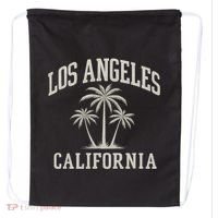 Los Angeles California Drawstring Bag thumb 0