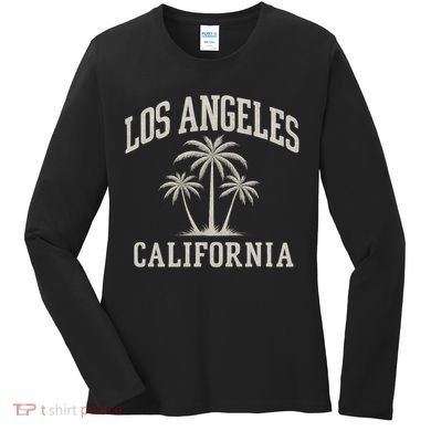 Los Angeles California Women's Long Sleeve Shirt