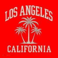Los Angeles California Santa Hat thumb 1