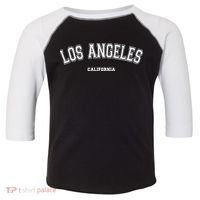 Los Angeles California Toddler Fine Jersey T-Shirt thumb 0