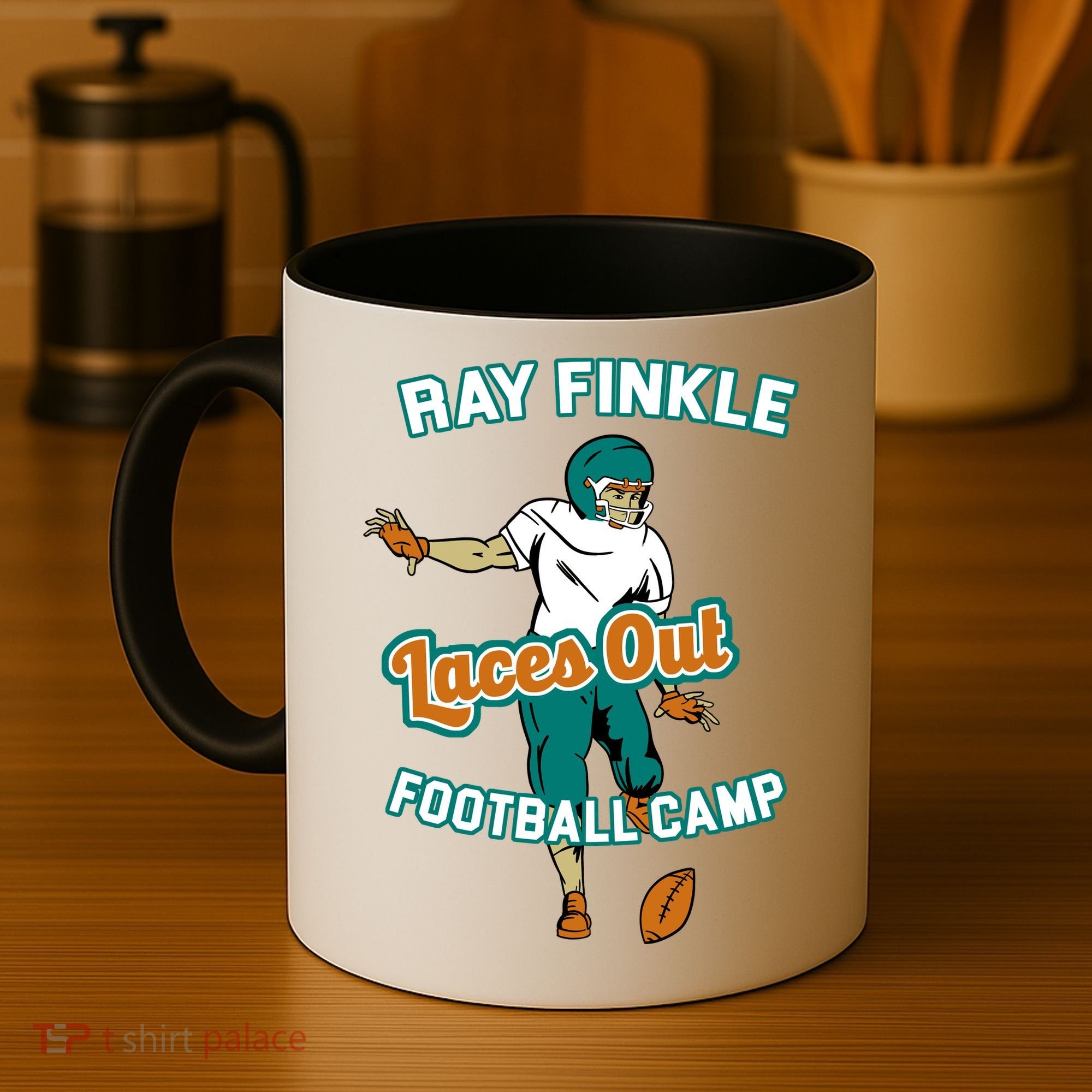Laces Out Ray Finkle Football Camp Coffee Mug