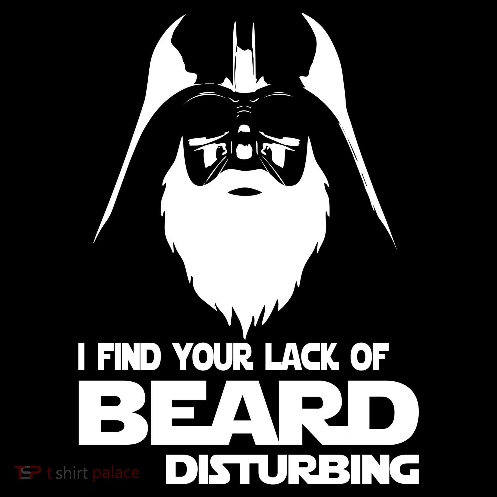 Lack Of Beard Disturbing USA-Made Doggie Bandana