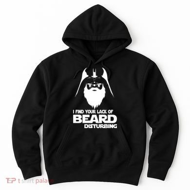 Lack Of Beard Disturbing Hoodie