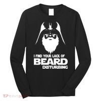 Lack Of Beard Disturbing Long Sleeve Shirt thumb 0