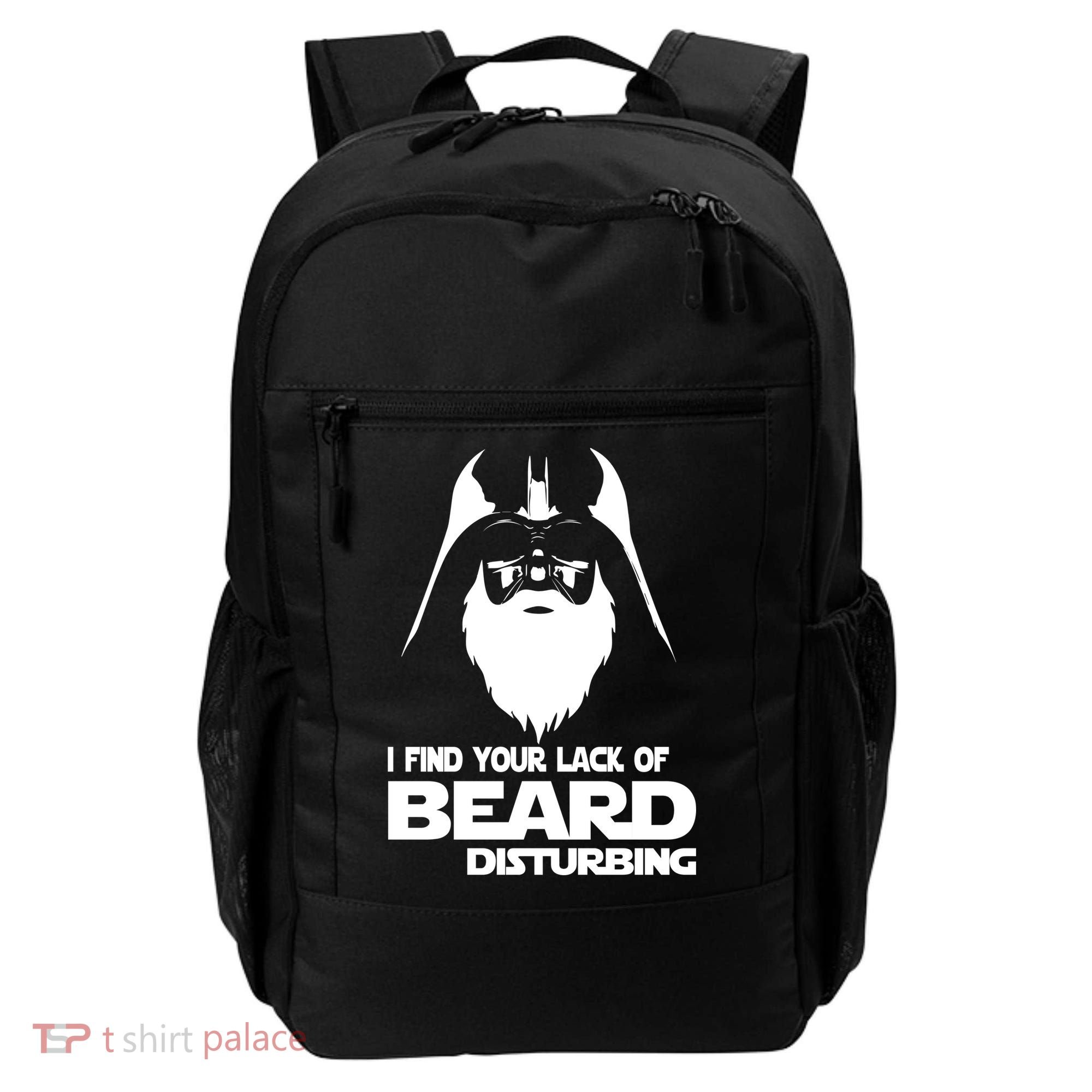 Lack Of Beard Disturbing Backpack