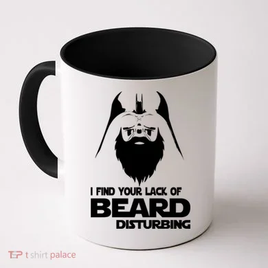Lack Of Beard Disturbing Coffee Mug