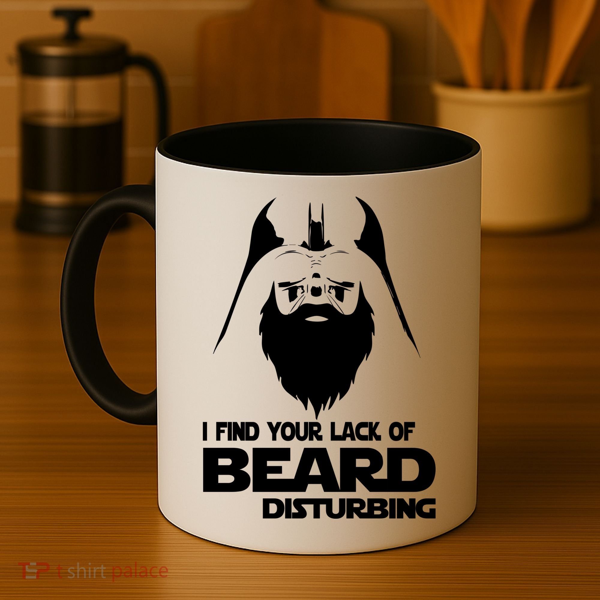 Lack Of Beard Disturbing Coffee Mug