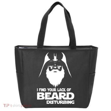 Lack Of Beard Disturbing Tote Bag