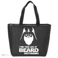 Lack Of Beard Disturbing Tote Bag thumb 0