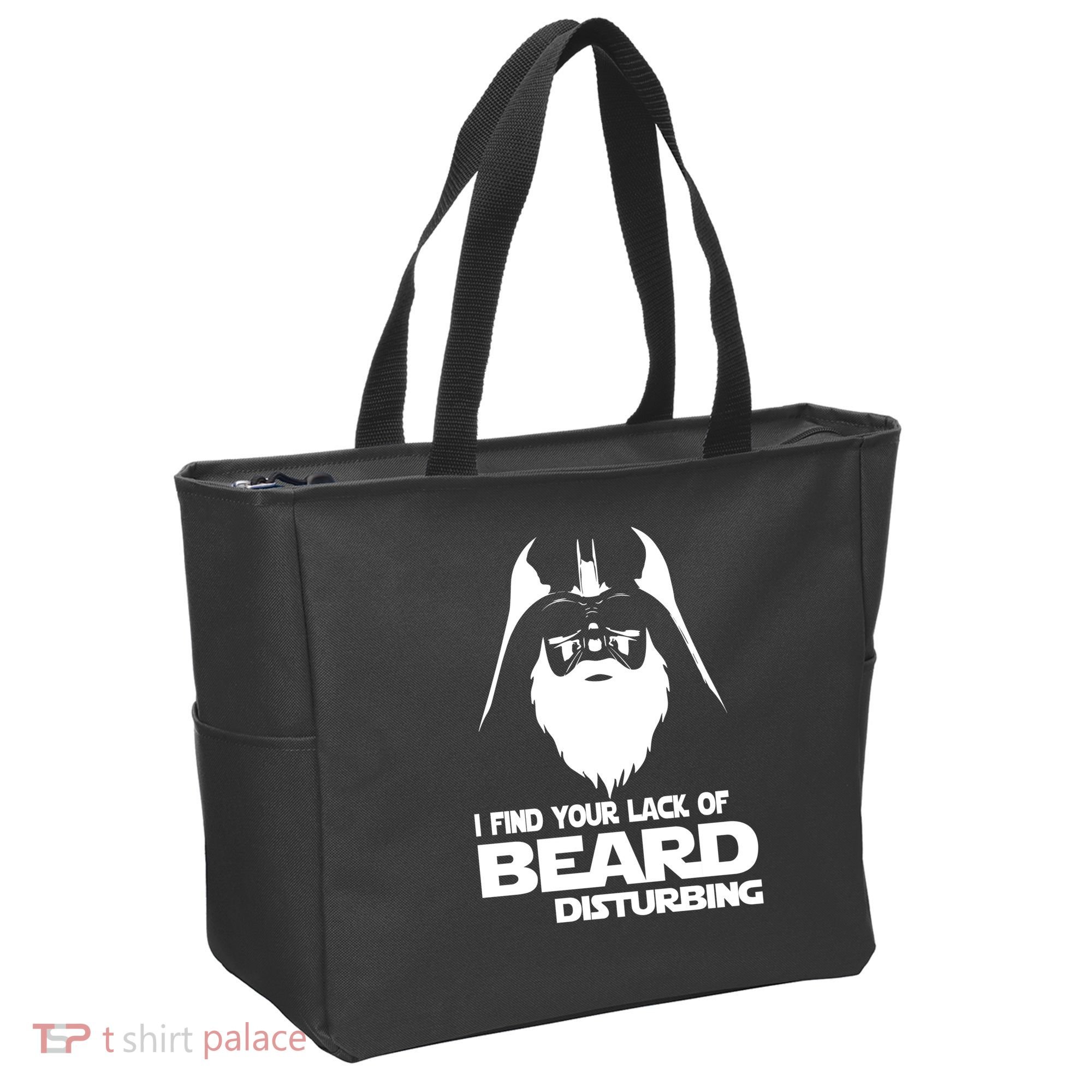 Lack Of Beard Disturbing Tote Bag