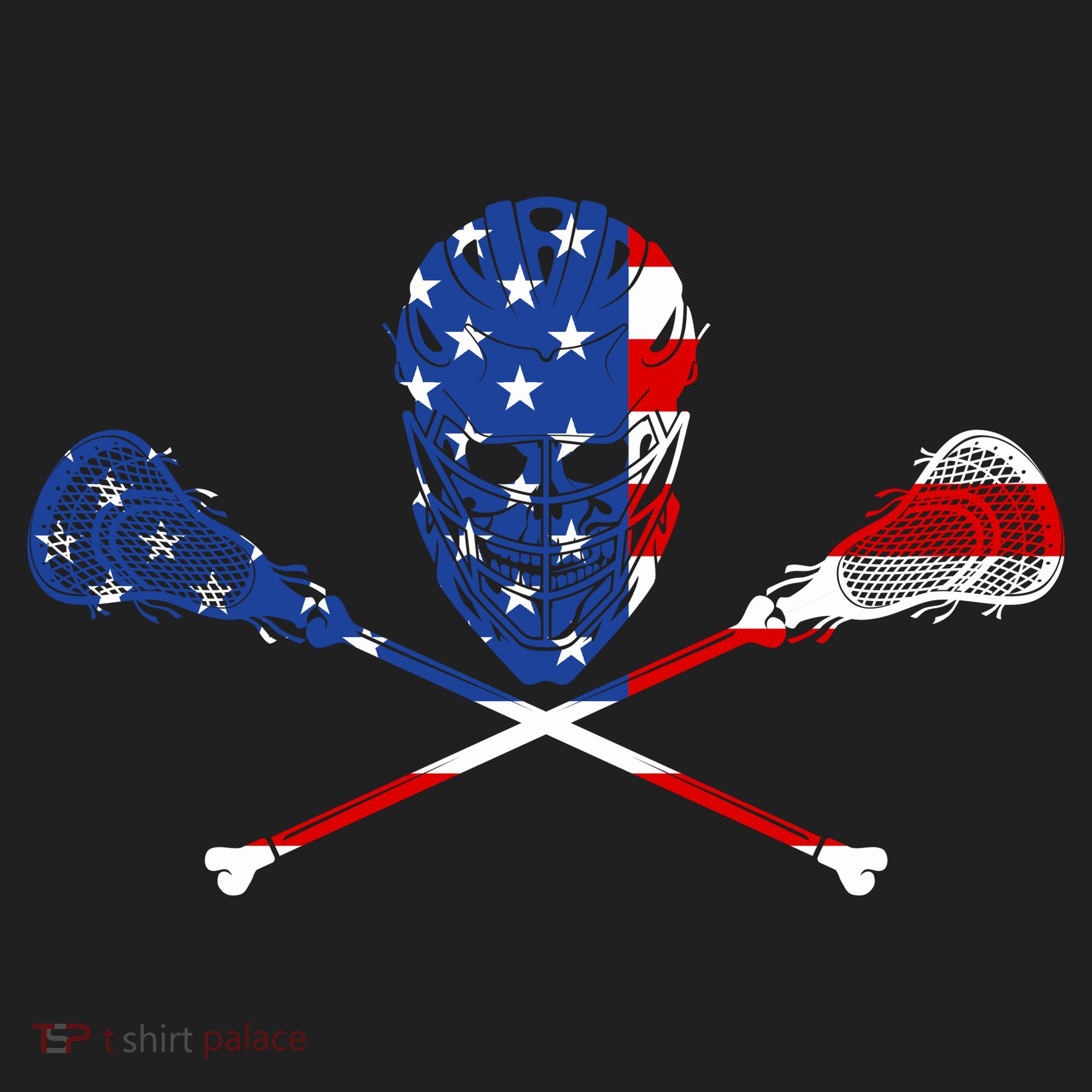 Lacrosse Flag Women's Sweatshirt