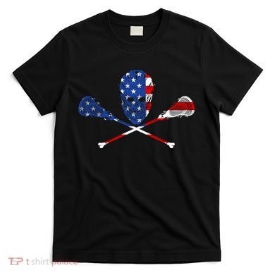 Lacrosse Flag T-Shirt
