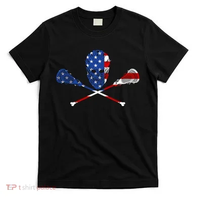 Lacrosse Flag T-Shirt