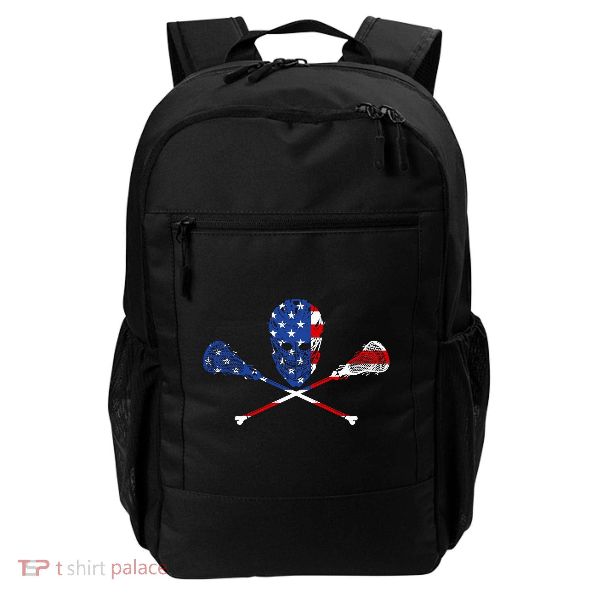 Lacrosse Flag Backpack