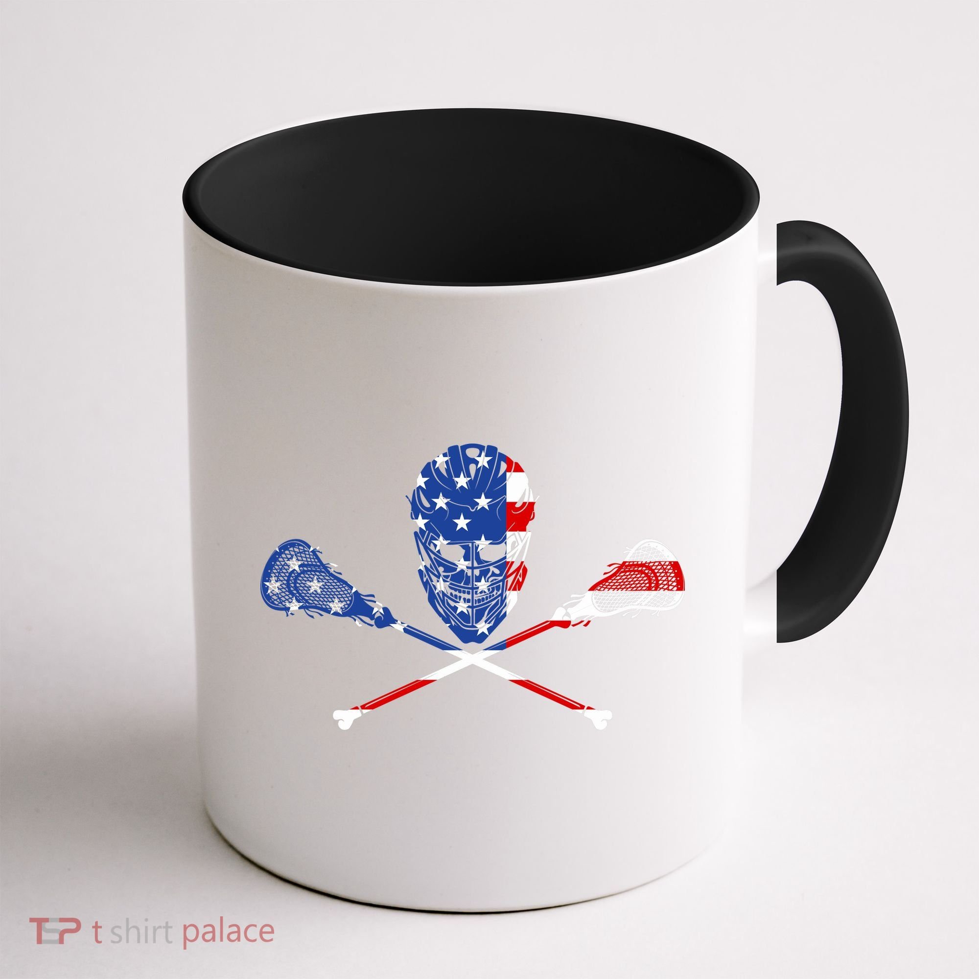 Lacrosse Flag Coffee Mug