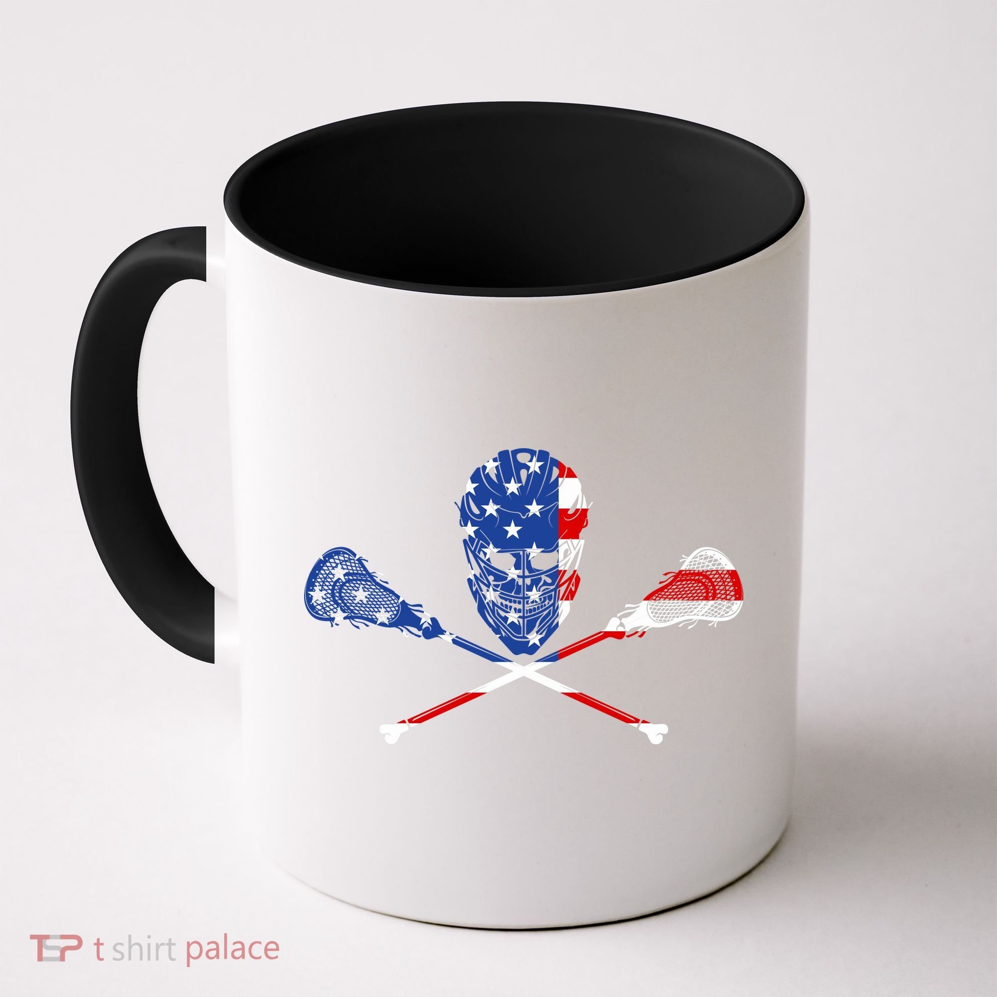 Lacrosse Flag Coffee Mug