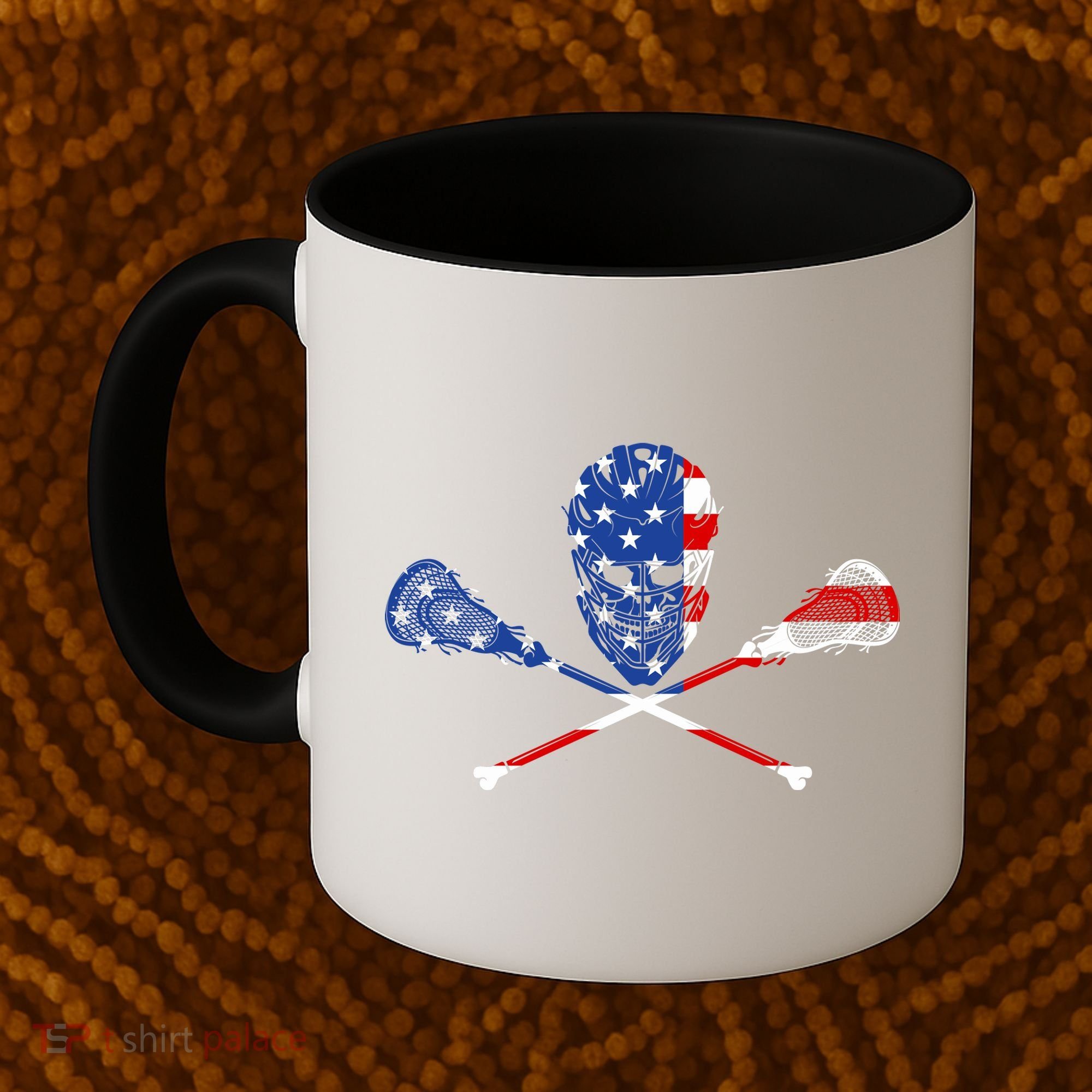 Lacrosse Flag Coffee Mug