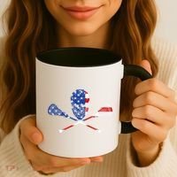 Lacrosse Flag Coffee Mug thumb 3
