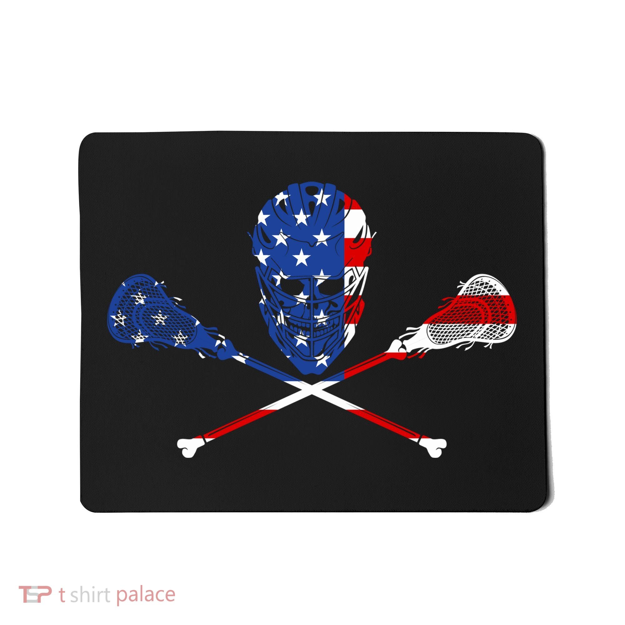 Lacrosse Flag Mousepad