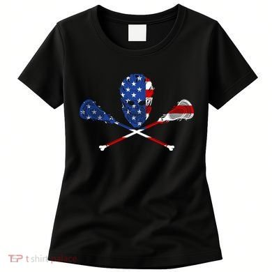 Lacrosse Flag Women's T-Shirt