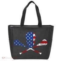 Lacrosse Flag Tote Bag thumb 0
