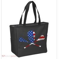 Lacrosse Flag Tote Bag thumb 2
