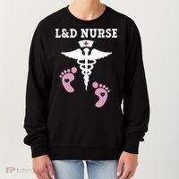 L And D Labor And Delivery Nurse Gift Women's Sweatshirt thumb 0
