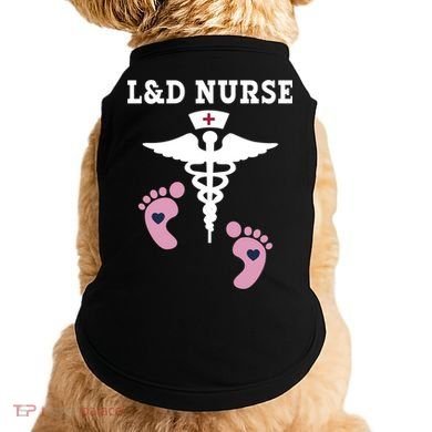 L And D Labor And Delivery Nurse Gift Doggie Tank
